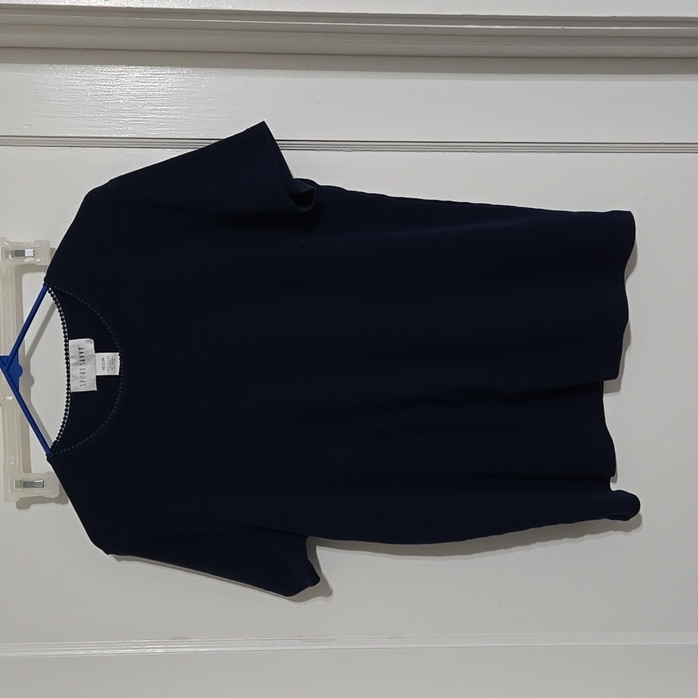 Sport Savvy Navy Blue Ladies T Shirt, Medium